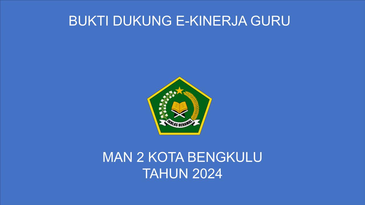 Bukti Dukung E-Kin Untuk Guru